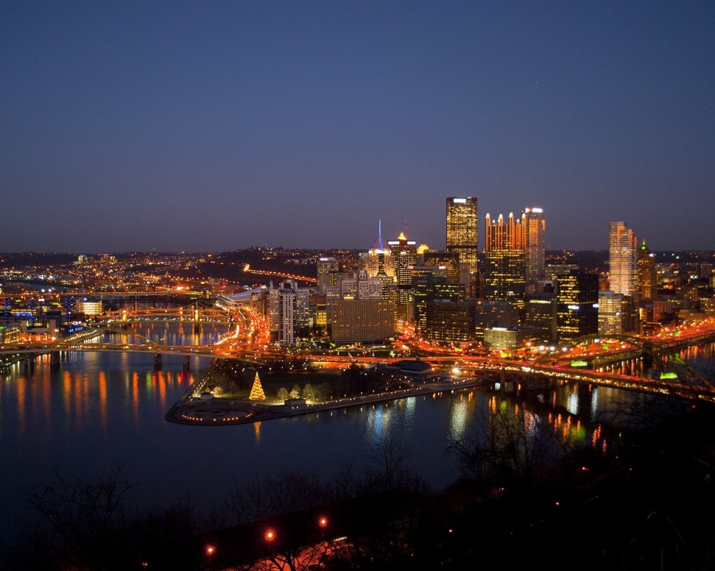 Image of downtown Pittsburgh where we provide answering services in Pennsylvania