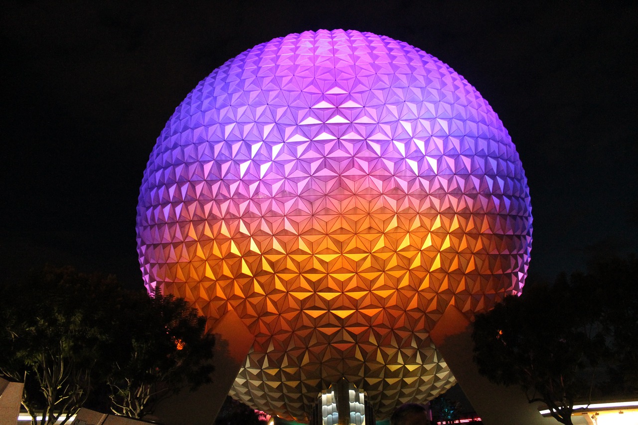 Image of Epcot Center in Florida where we provide answering services